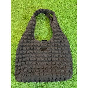 SAINT+SOFIA‎ Black Textured Hobo Shoulder Bag